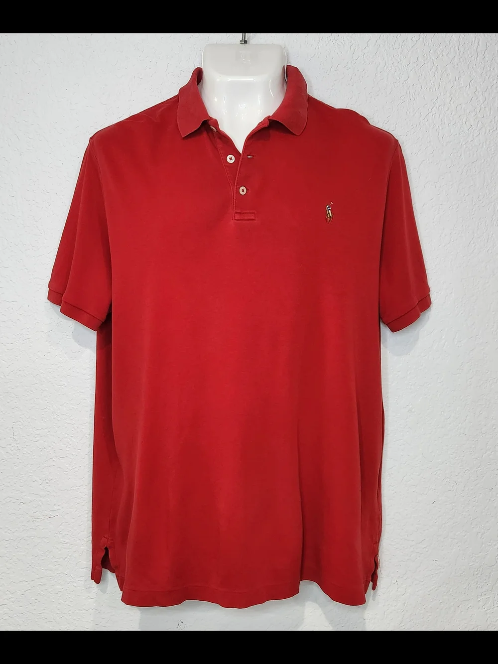 Polo by Ralph Lauren Red Short-Sleeve Polo Shirt